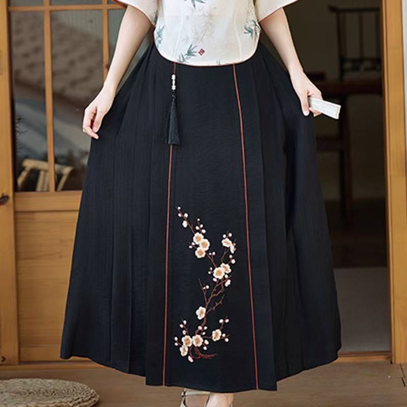 Republic of China Style New Chinese Suzhou Cheongsam, Modified Youth-style Elegant Top & Dress Set, Summer Women Wear